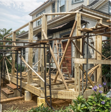house getting constructed